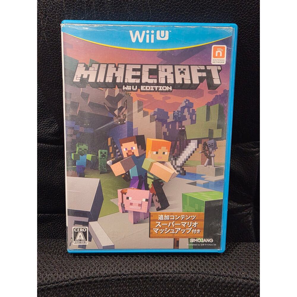 Minecraft: Wii U Edition (Japan Import) Nintendo Wii U Region Locked Video Game